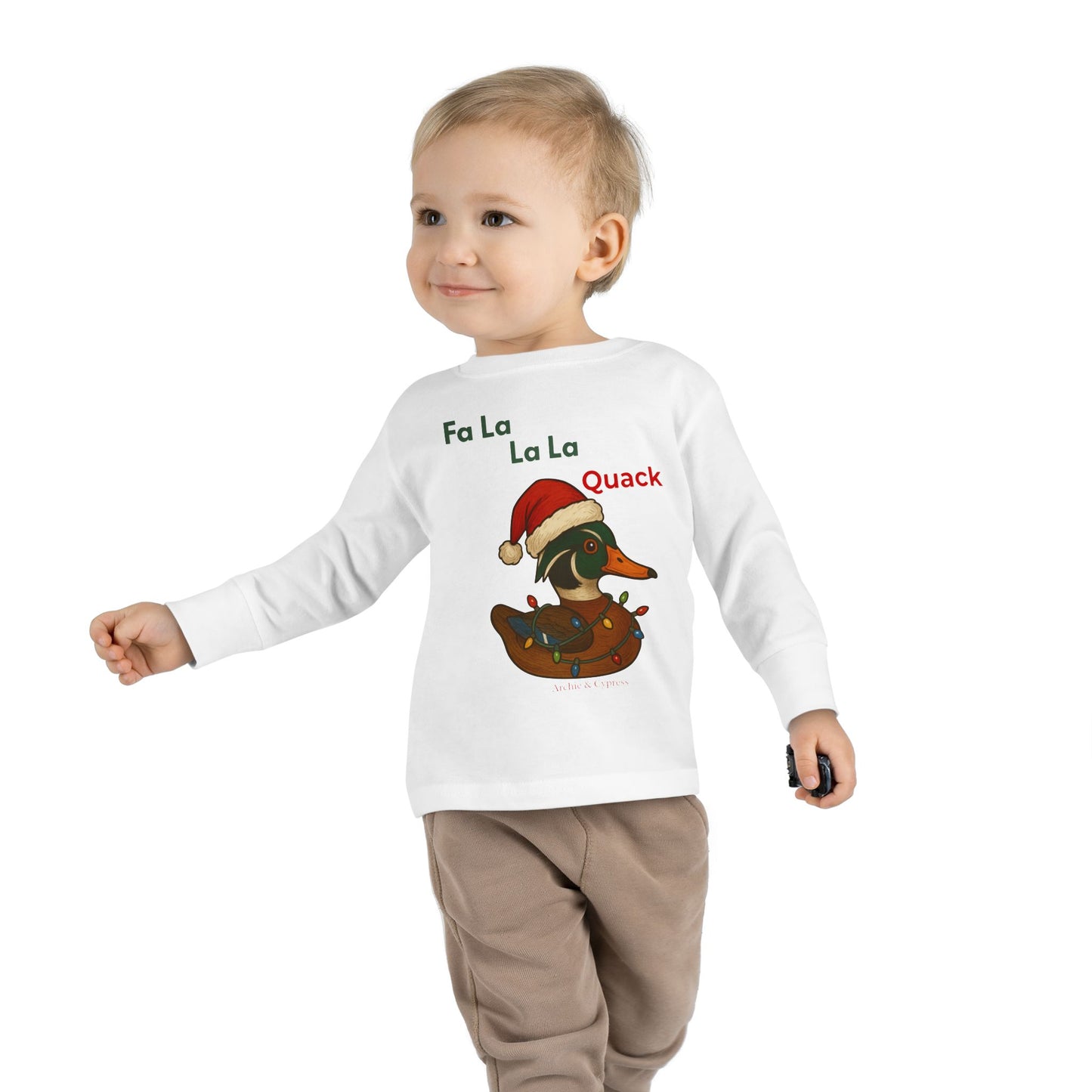 Holiday Toddler Long Sleeve Tee,