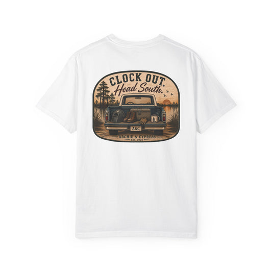 Clock Out Head South T-Shirt