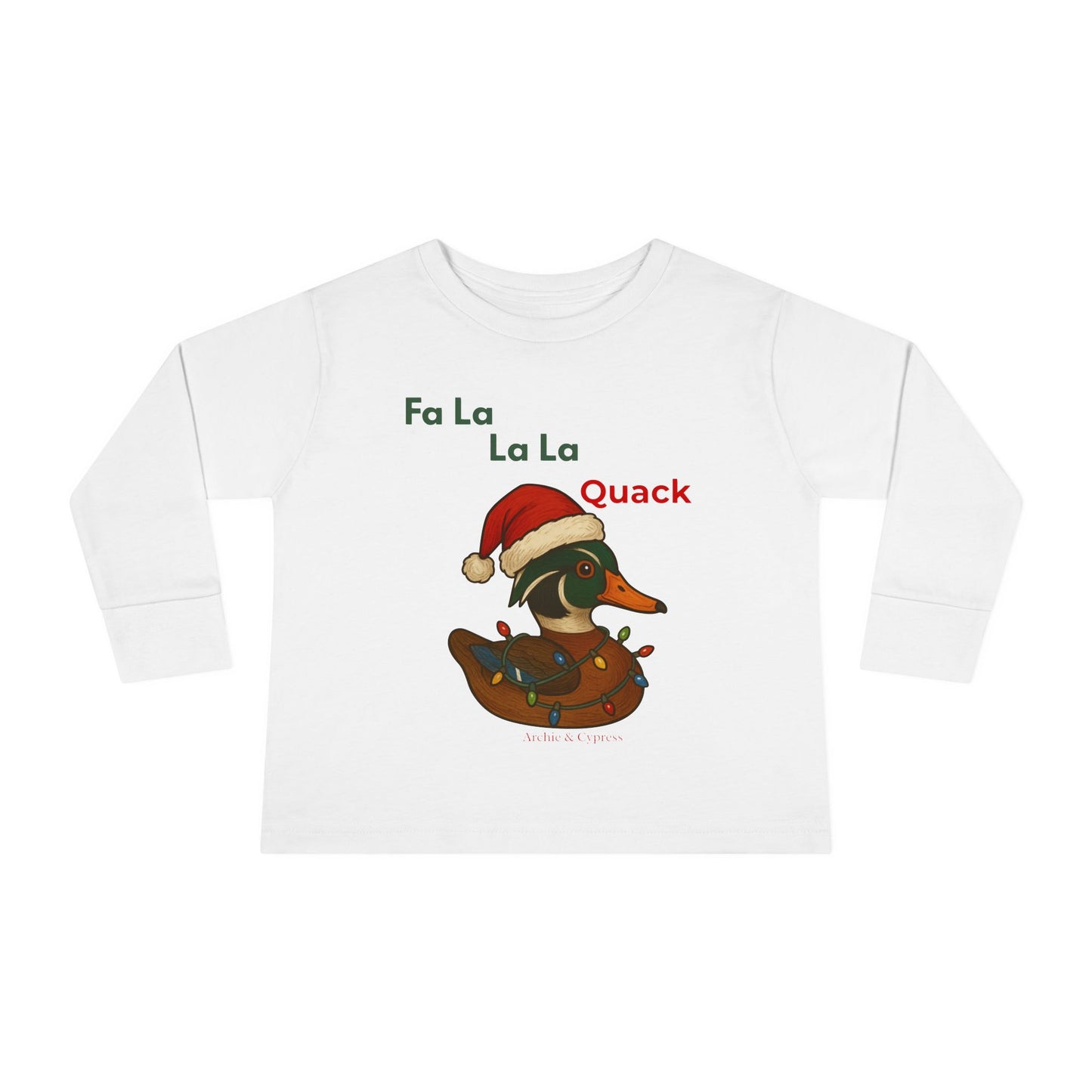 Holiday Toddler Long Sleeve Tee,