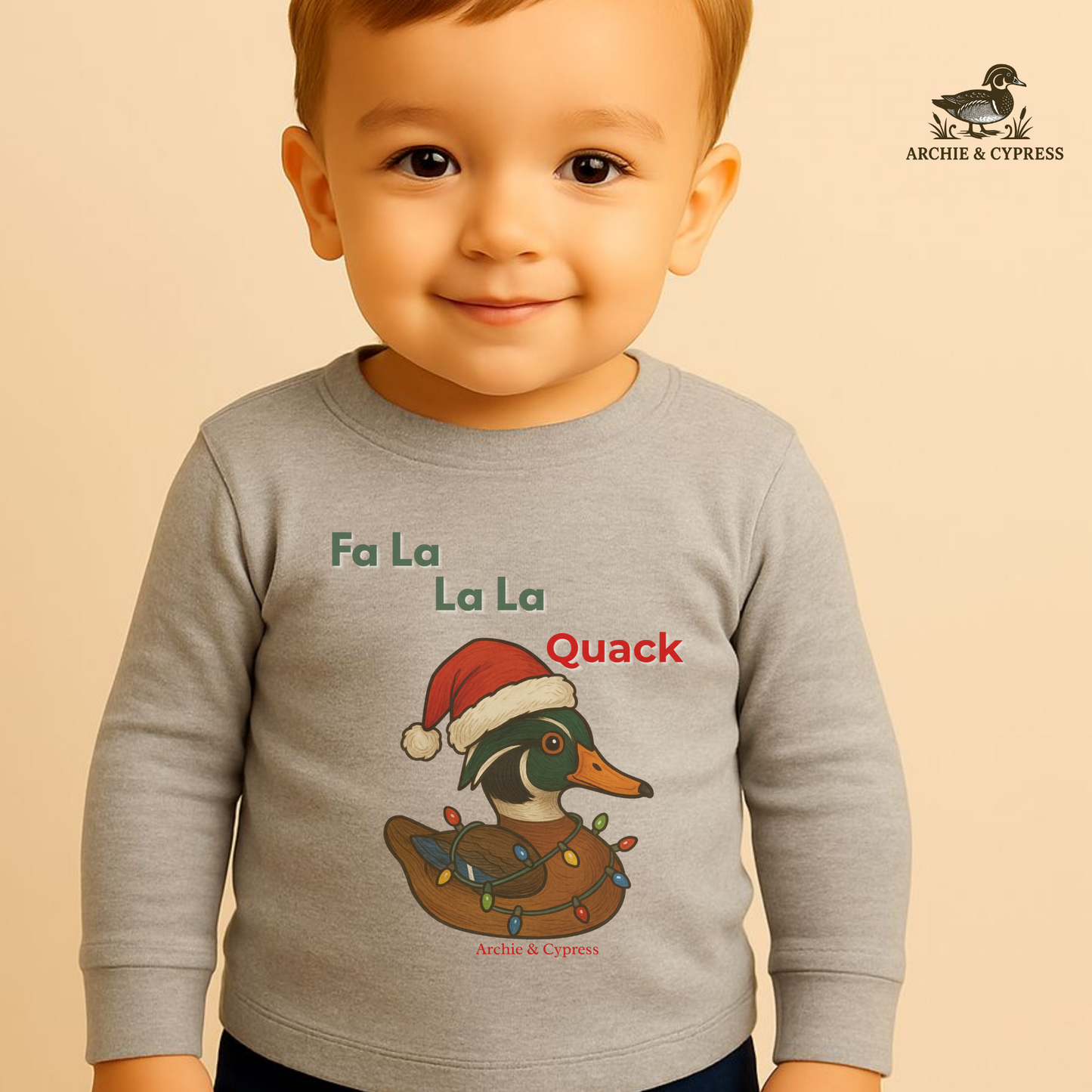 Holiday Toddler Long Sleeve Tee,
