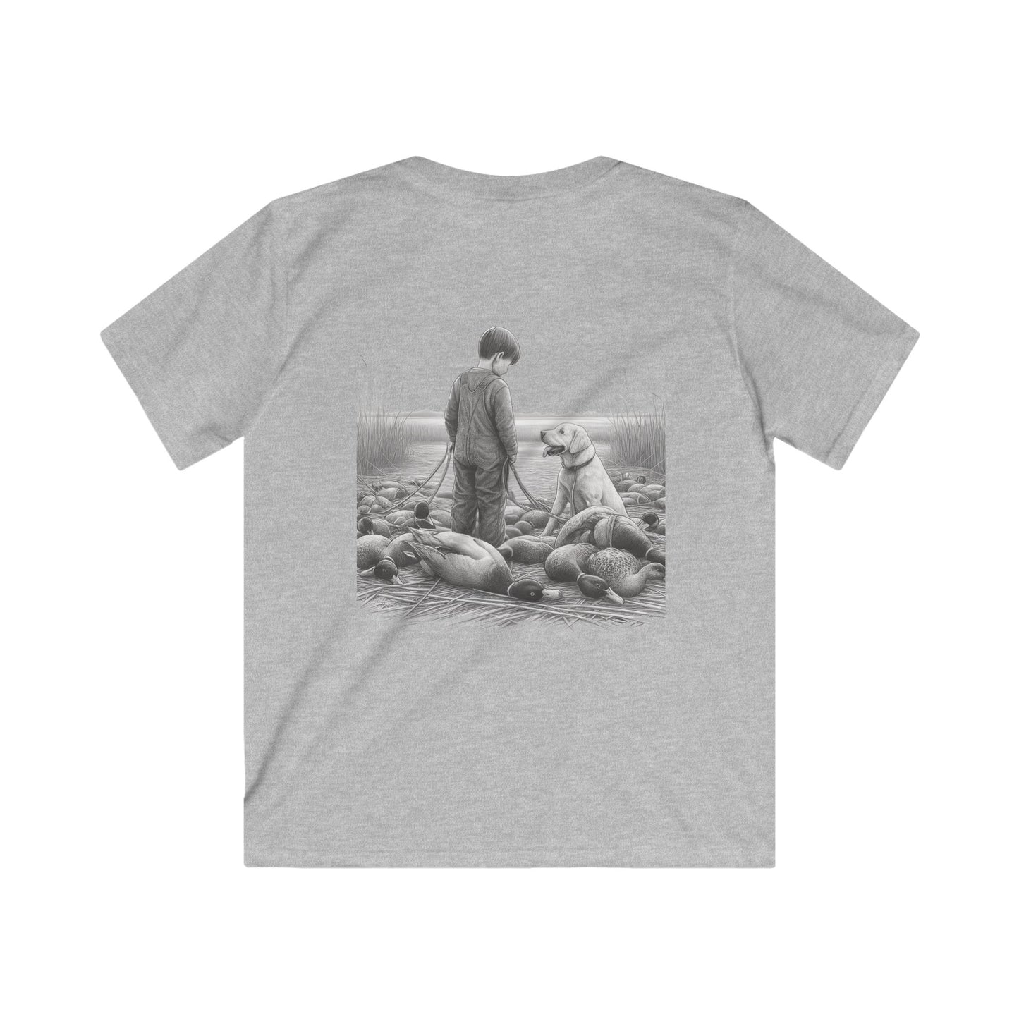 Youth Tshirt Boy with Dog