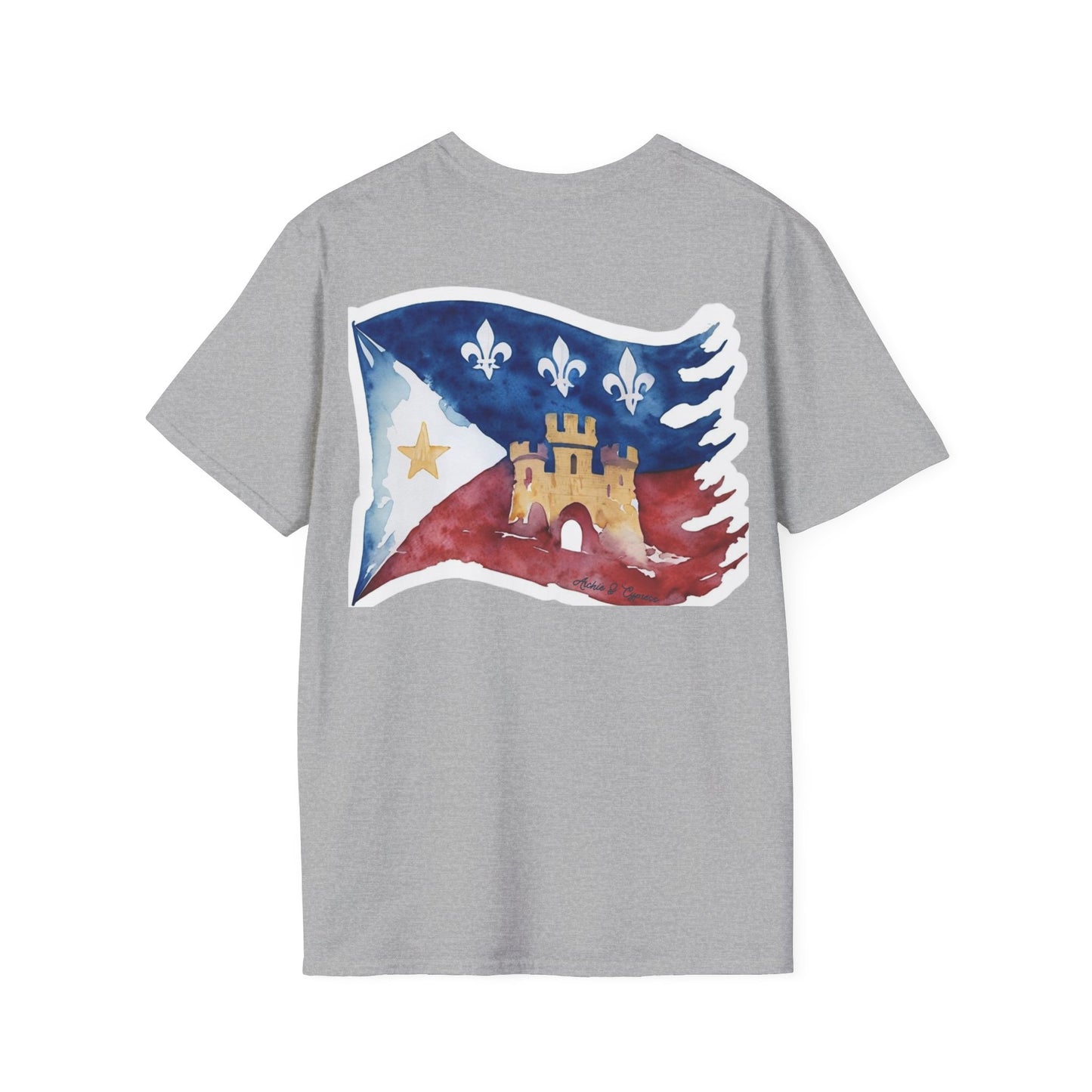 Acadian Flag T-Shirt (Adult)