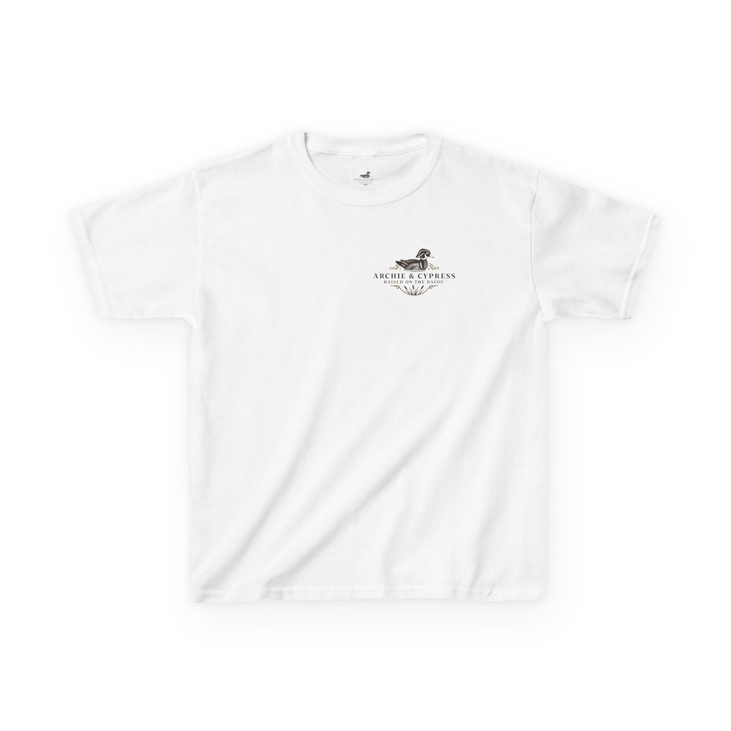 Camo Duck Silhouette Youth T-Shirt – Outdoor Hunting & Fall Farm Style by Archie & Cypress