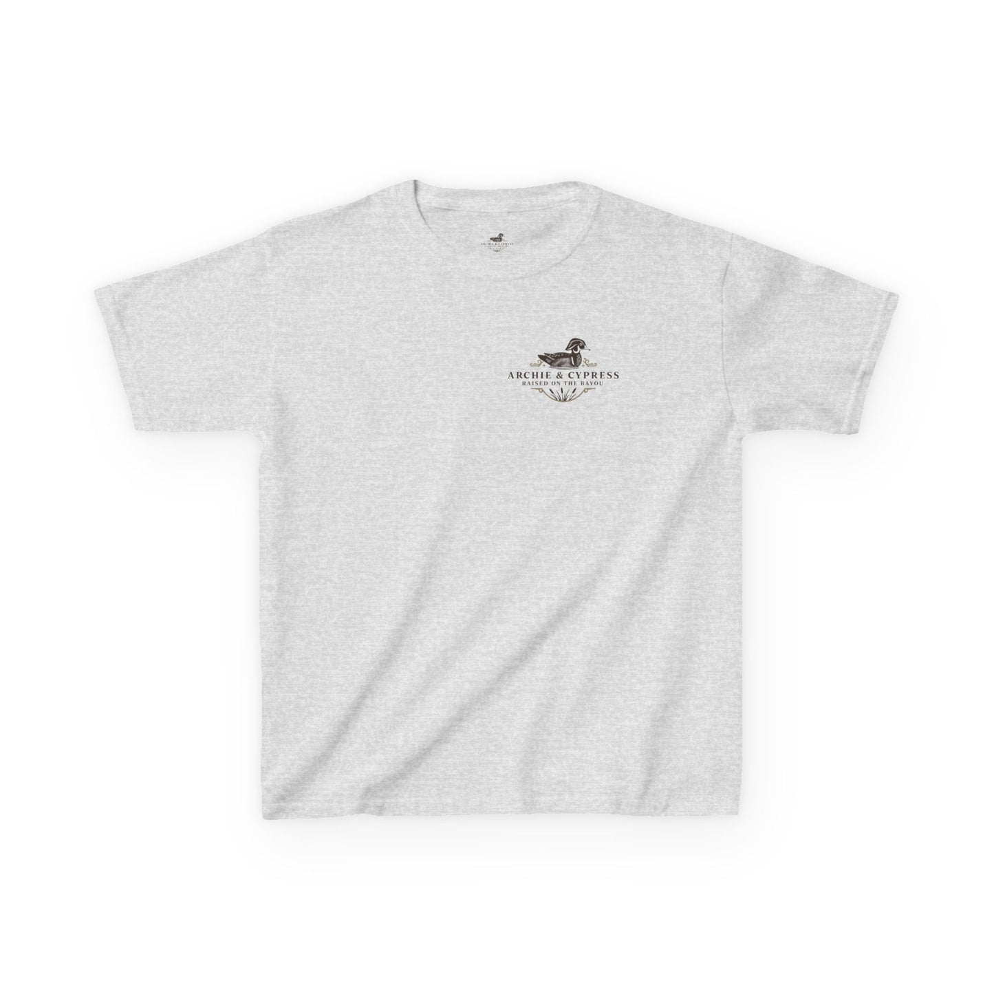 Camo Duck Silhouette Youth T-Shirt – Outdoor Hunting & Fall Farm Style by Archie & Cypress