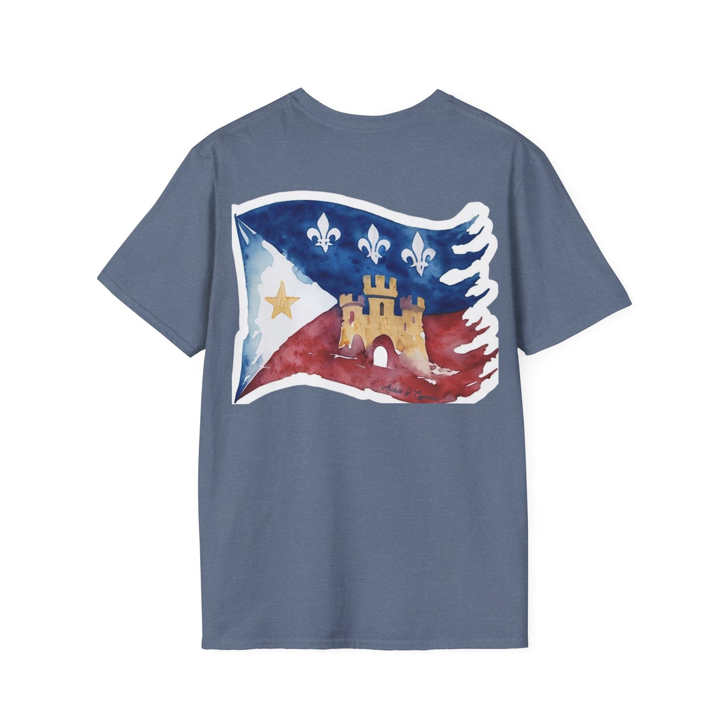 Acadian Flag T-Shirt (Adult)