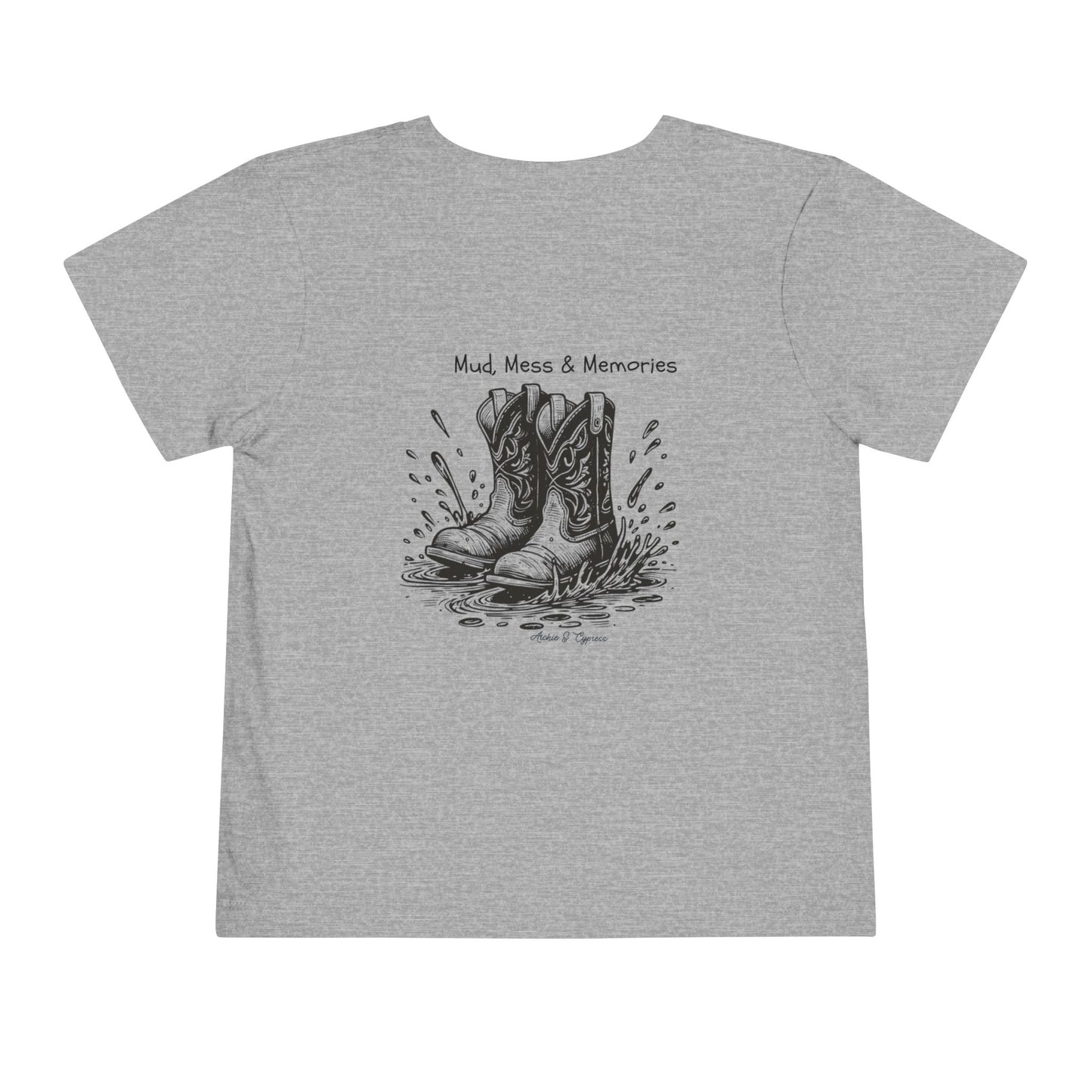 Toddler Tee - Mud Mess Memories Shirt