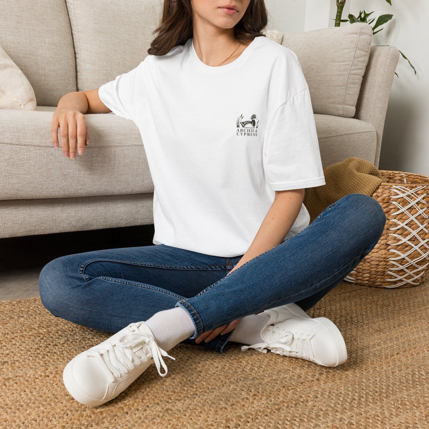 Vintage Springer Spaniel Badge Back | Unisex T-Shirt