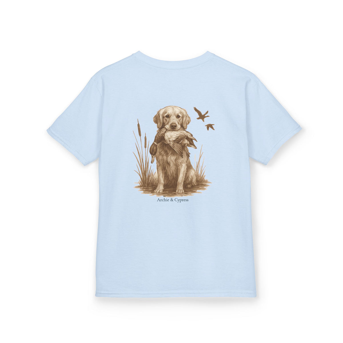 Kid's Tee Retriever & Duck Print