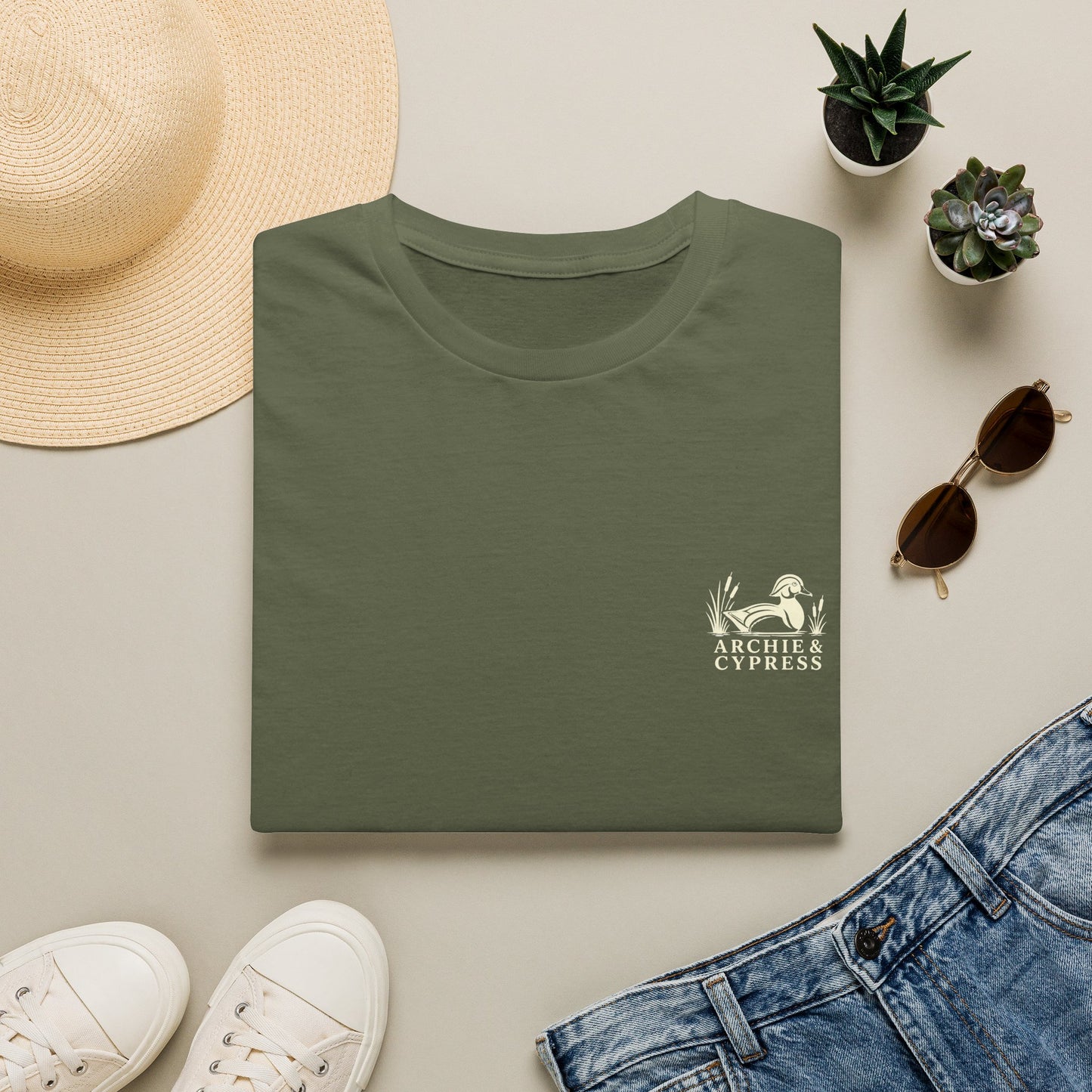 Vintage Springer Spaniel Badge Back | Unisex T-Shirt