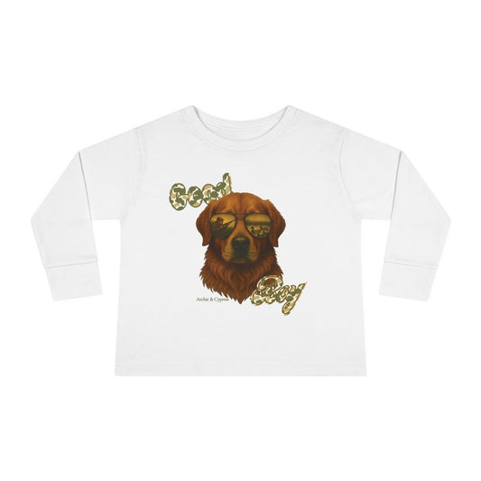 Good Boy Dog Toddler Long Sleeve Tee