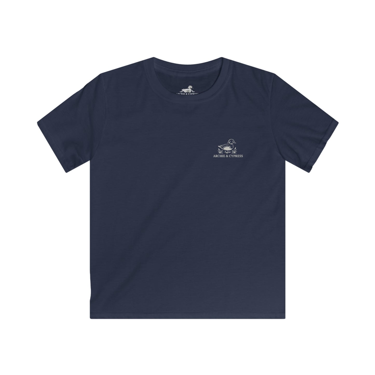 Kids Tee with Black Lab Design