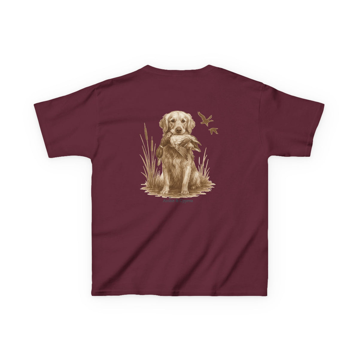 Kid's Tee Retriever & Duck Print
