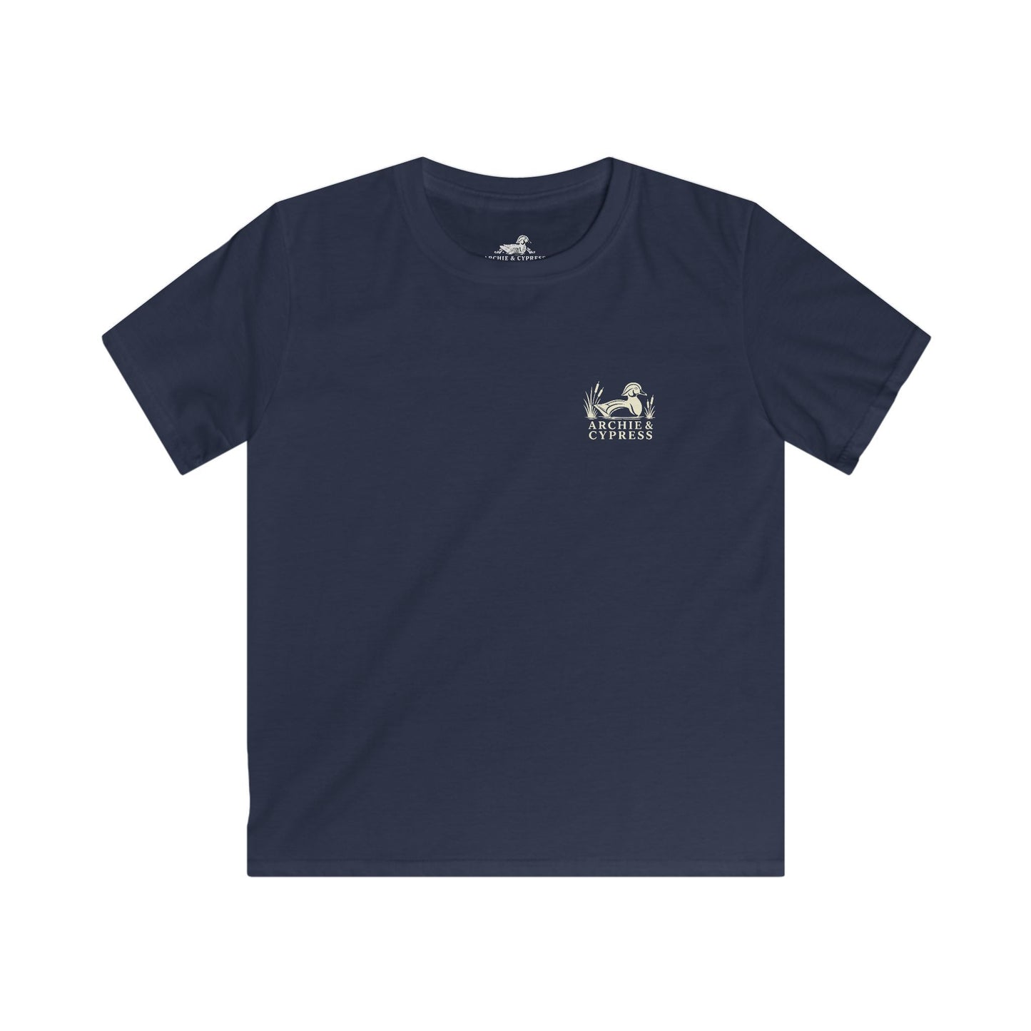 Kids Tee with Black Lab Design