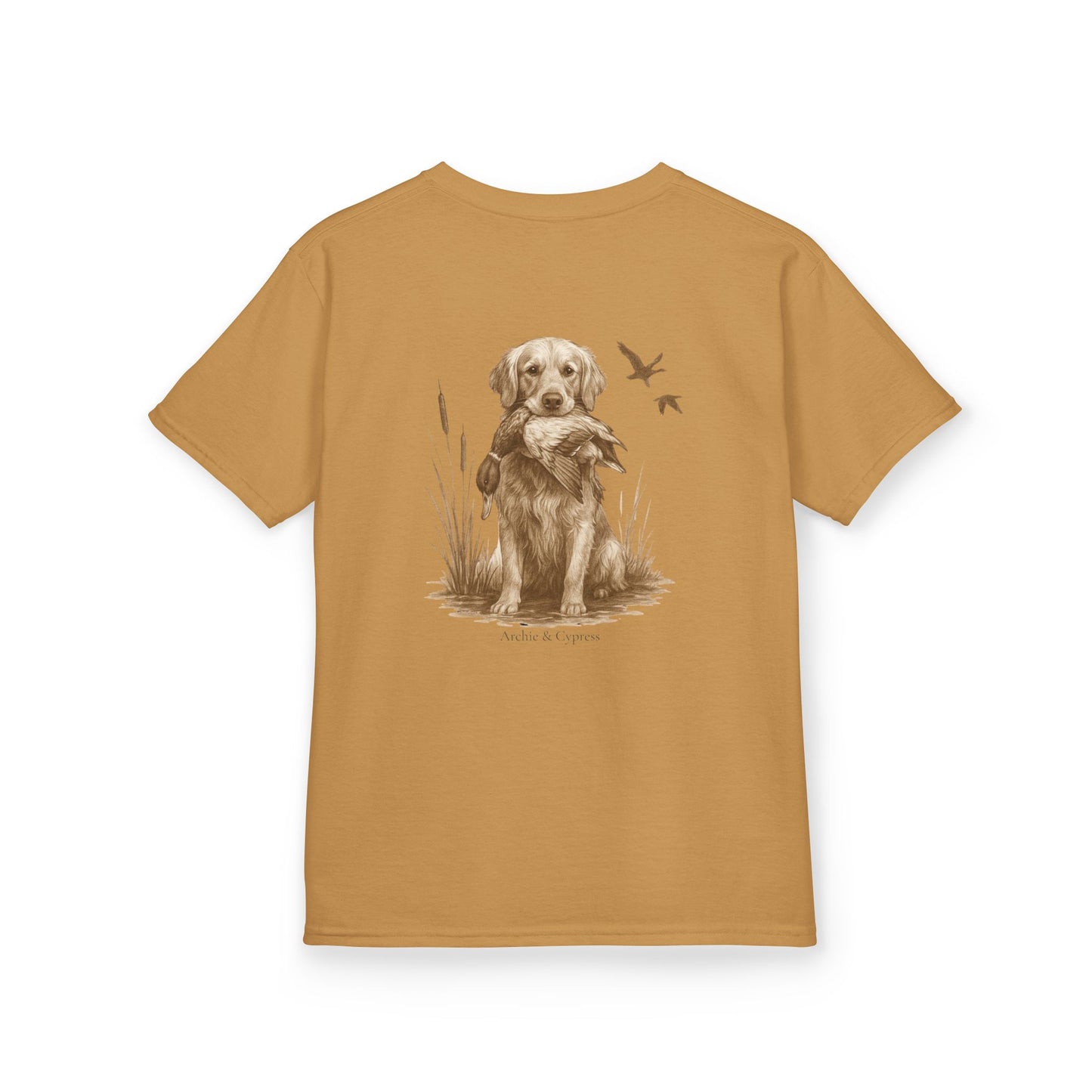 Kid's Tee Retriever & Duck Print