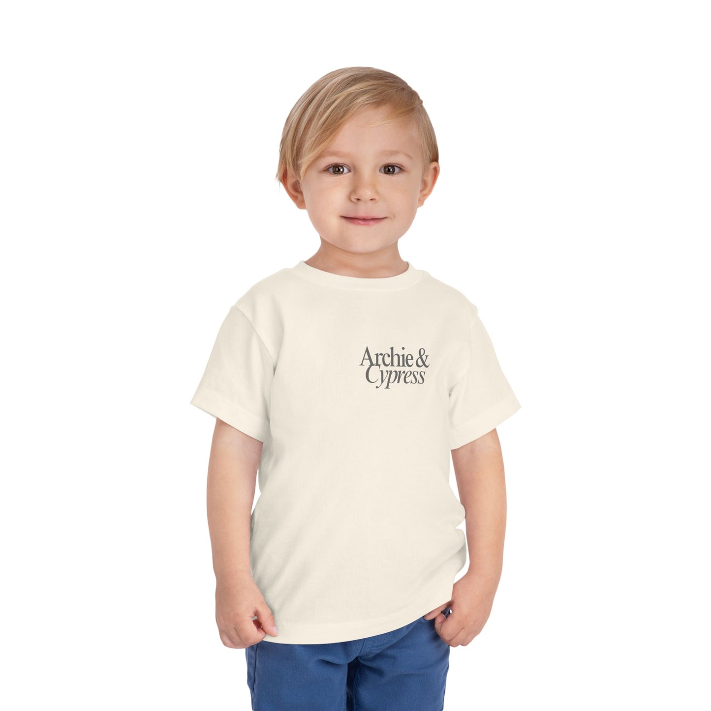 Toddler Tee - Boy and Lab with Decoys Design