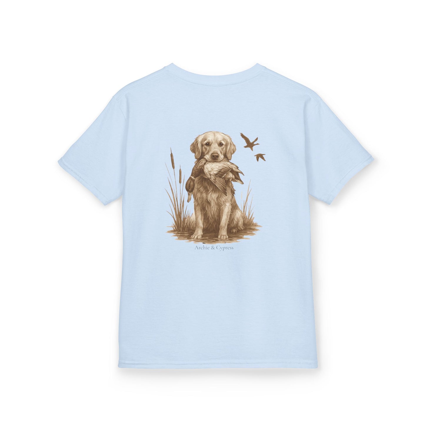 Kid's Tee Retriever & Duck Print
