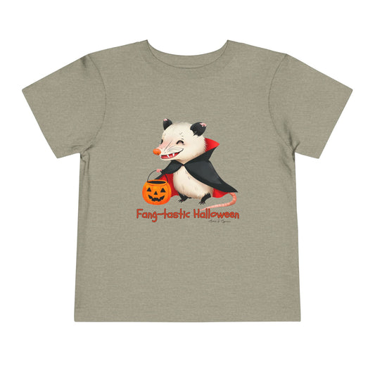 Toddler Halloween Tee - Fang-tastic Possum Shirt