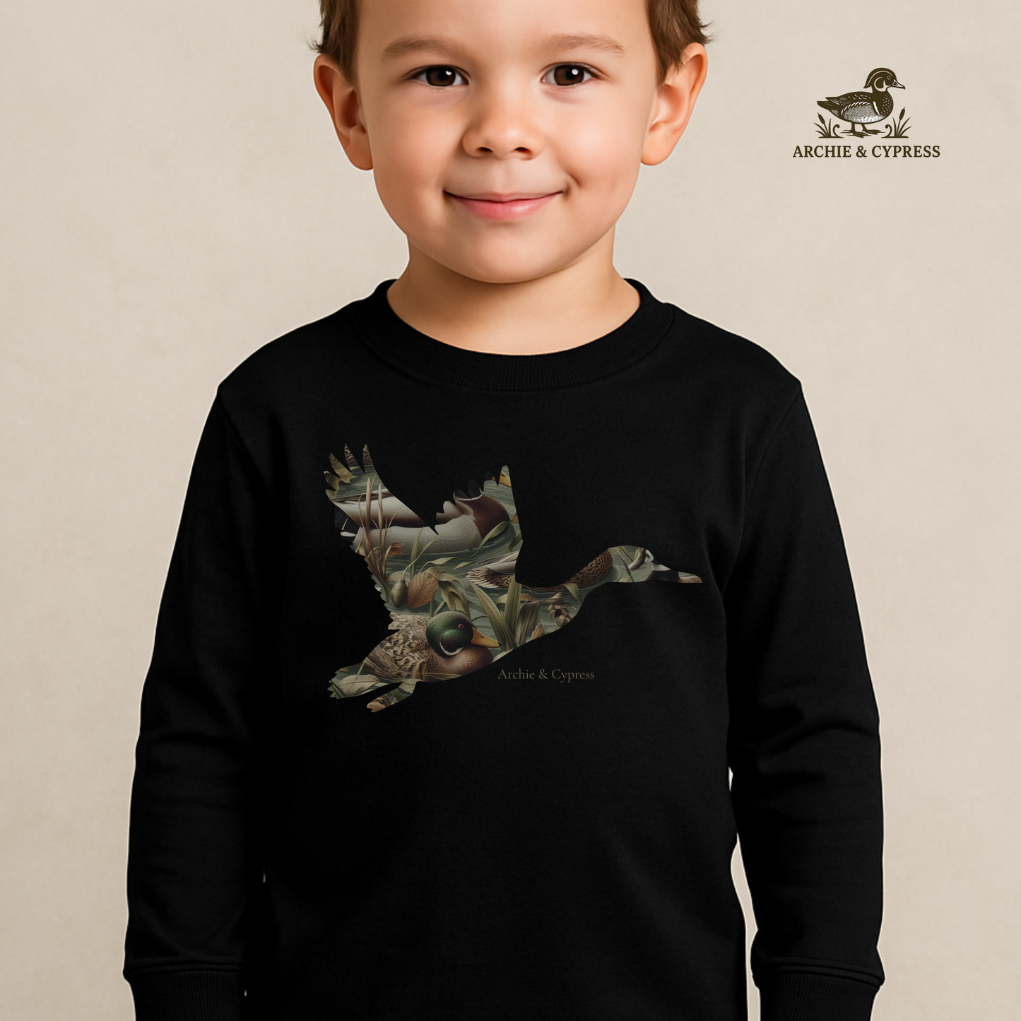 Camo Duck Toddler Tee