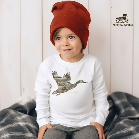 Camo Duck Toddler Tee
