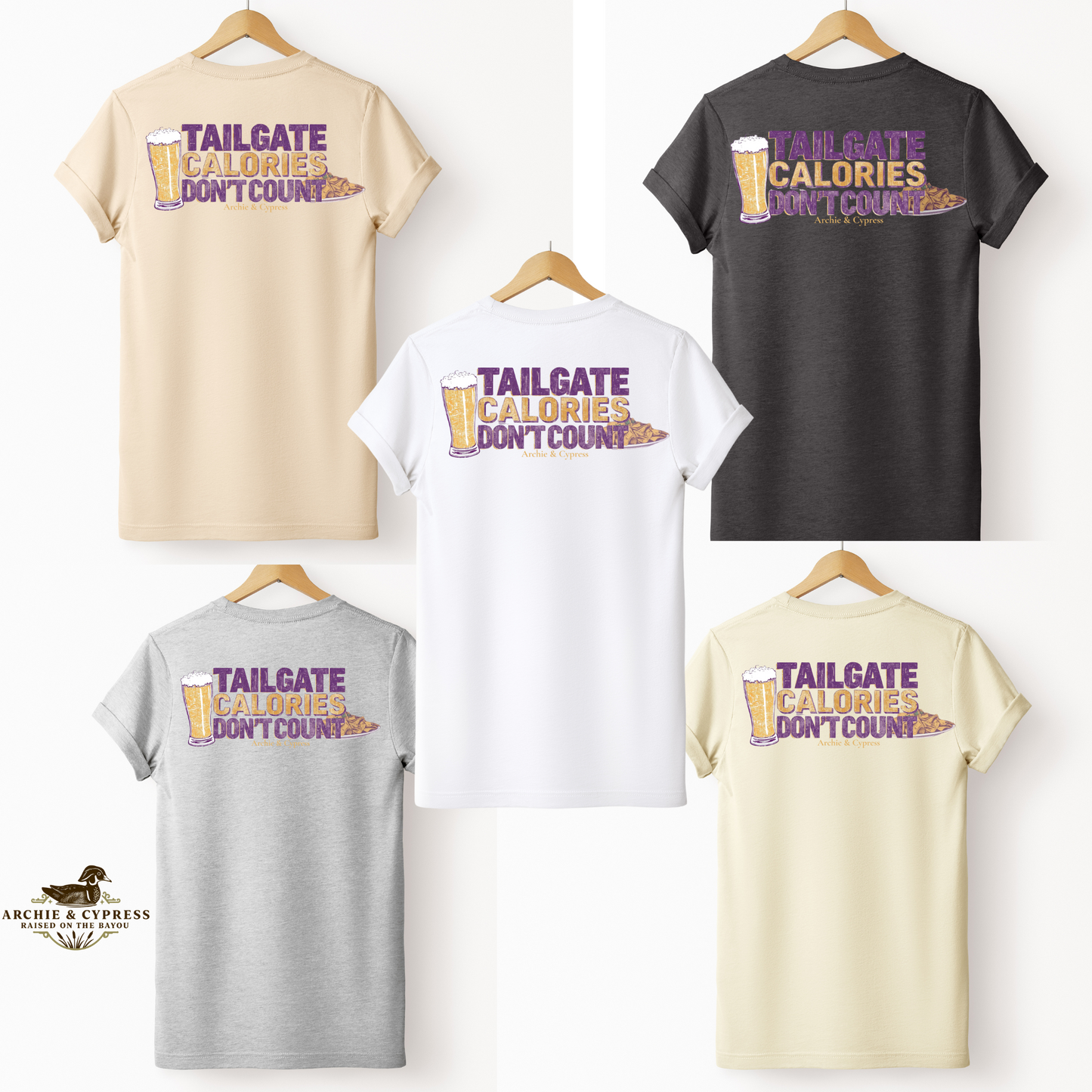 Vintage LSU T-Shirt Calories Don't Count Unisex Tee