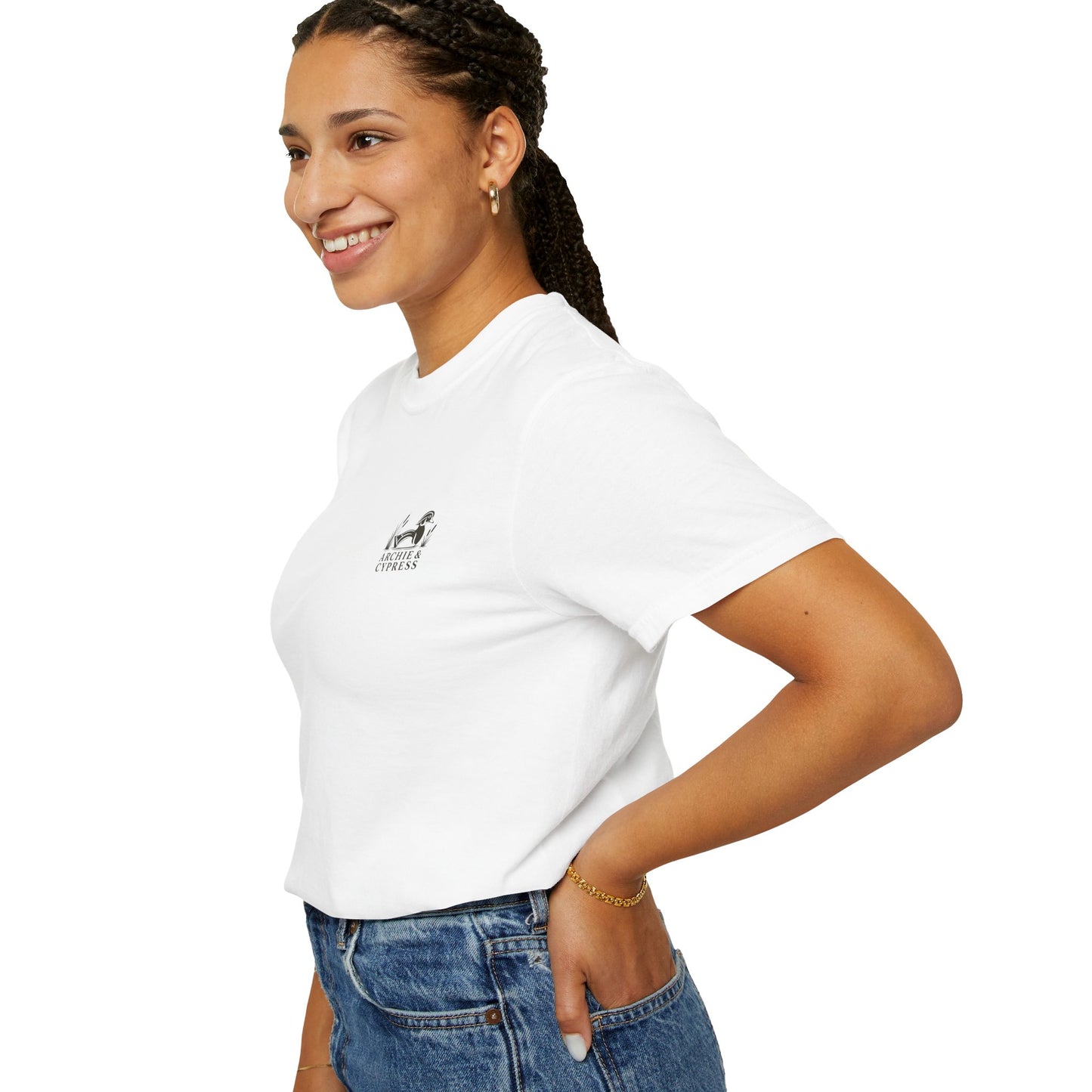 Football Graphic T‑Shirt — Archie & Cypress Vintage Ball Design
