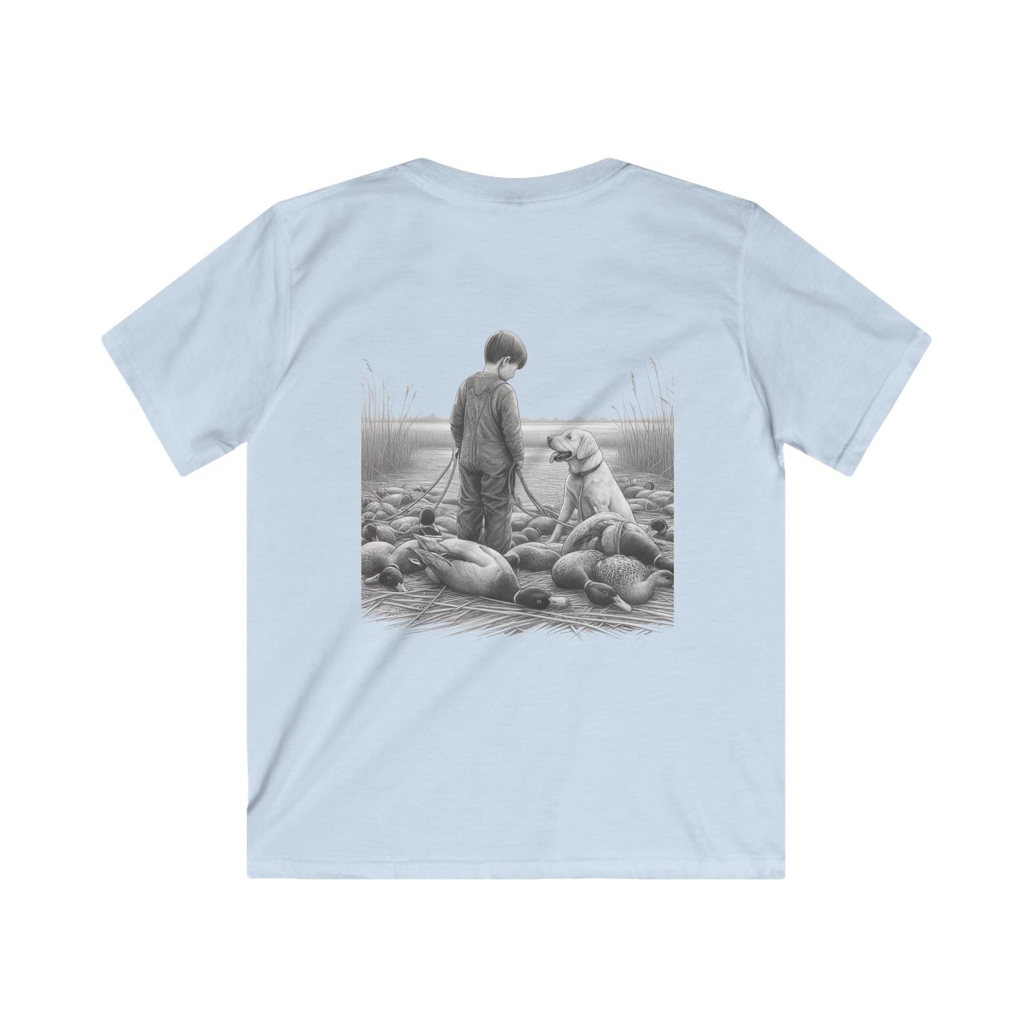 Youth Tshirt Boy with Dog