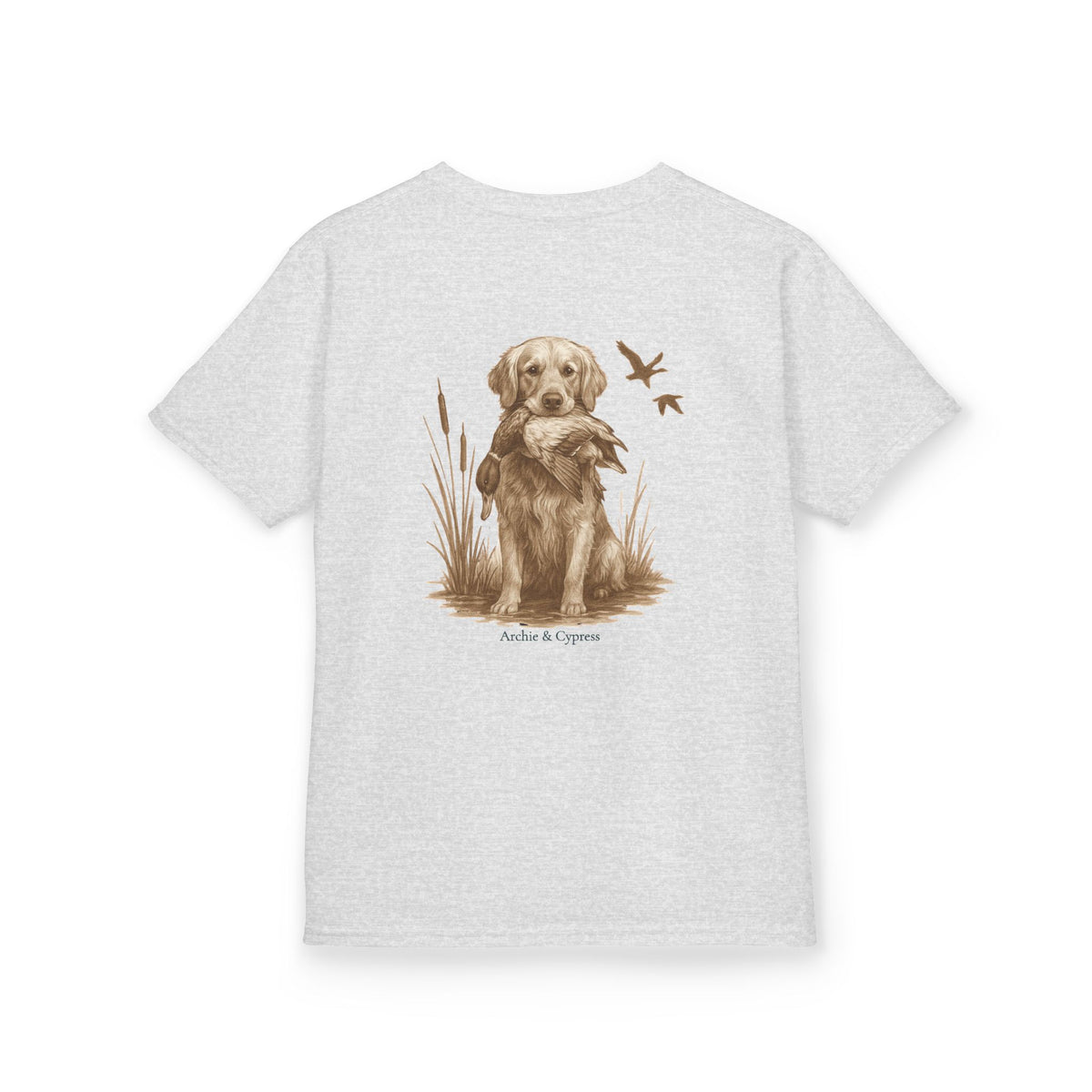 Kid's Tee Retriever & Duck Print