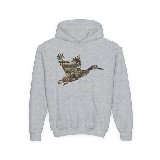 Youth Camo Duck Hoodie