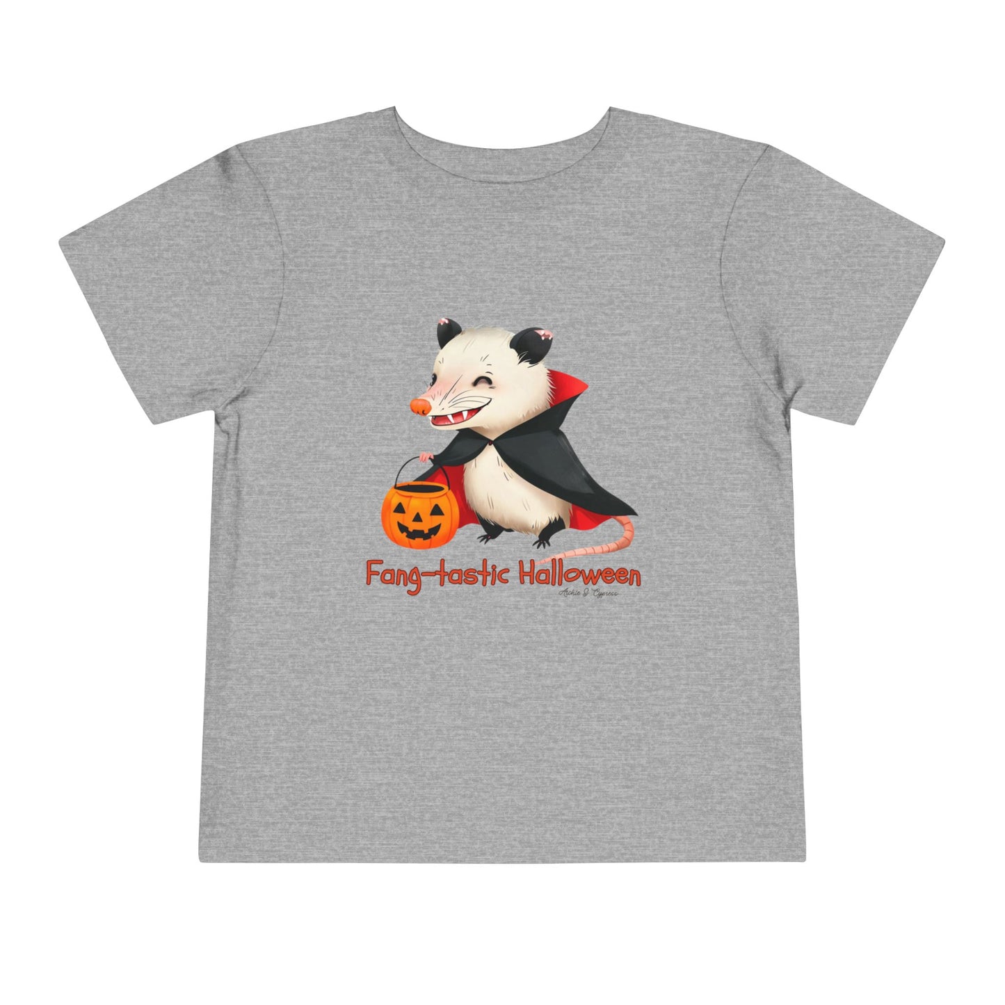 Toddler Halloween Tee - Fang-tastic Possum Shirt