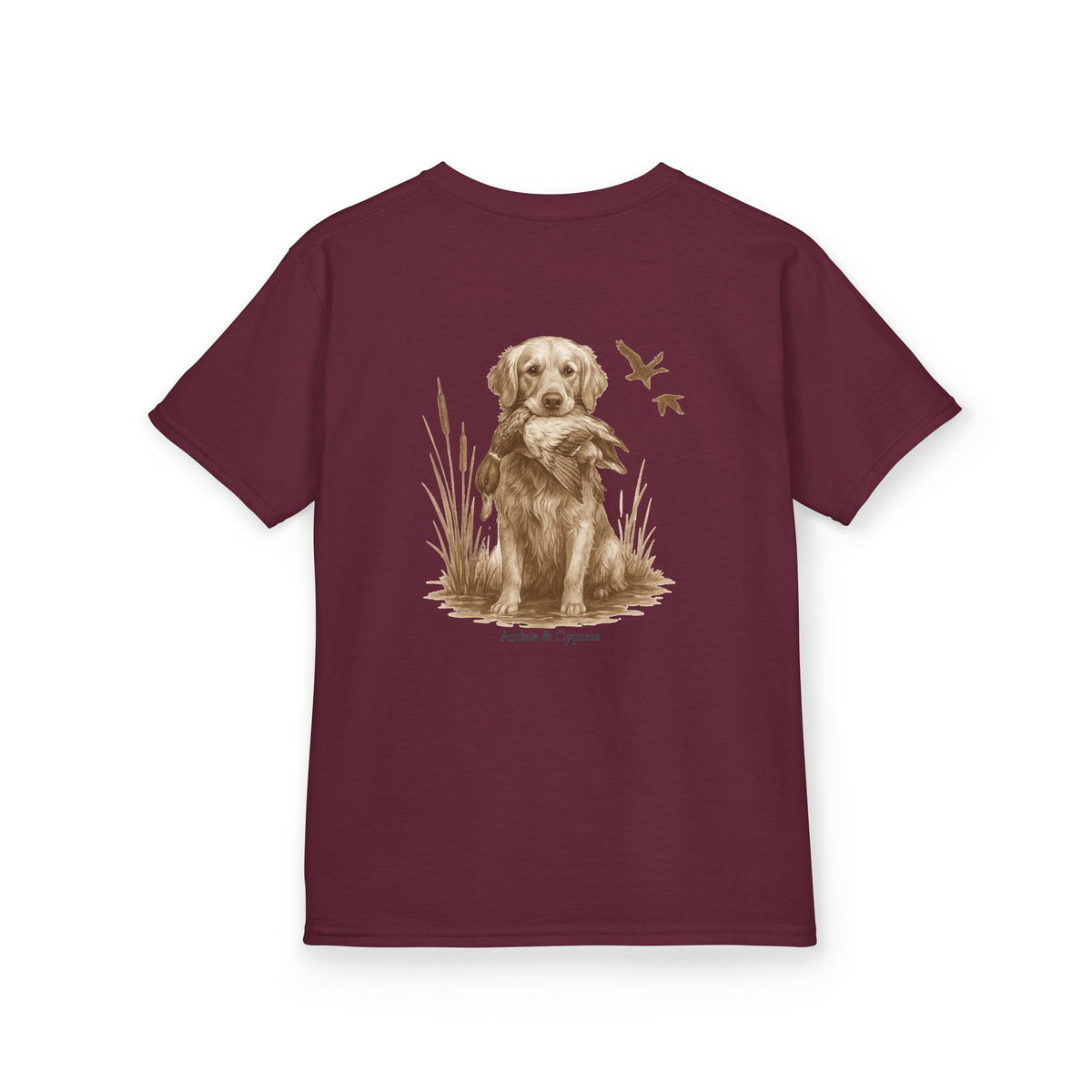 Kid's Tee Retriever & Duck Print