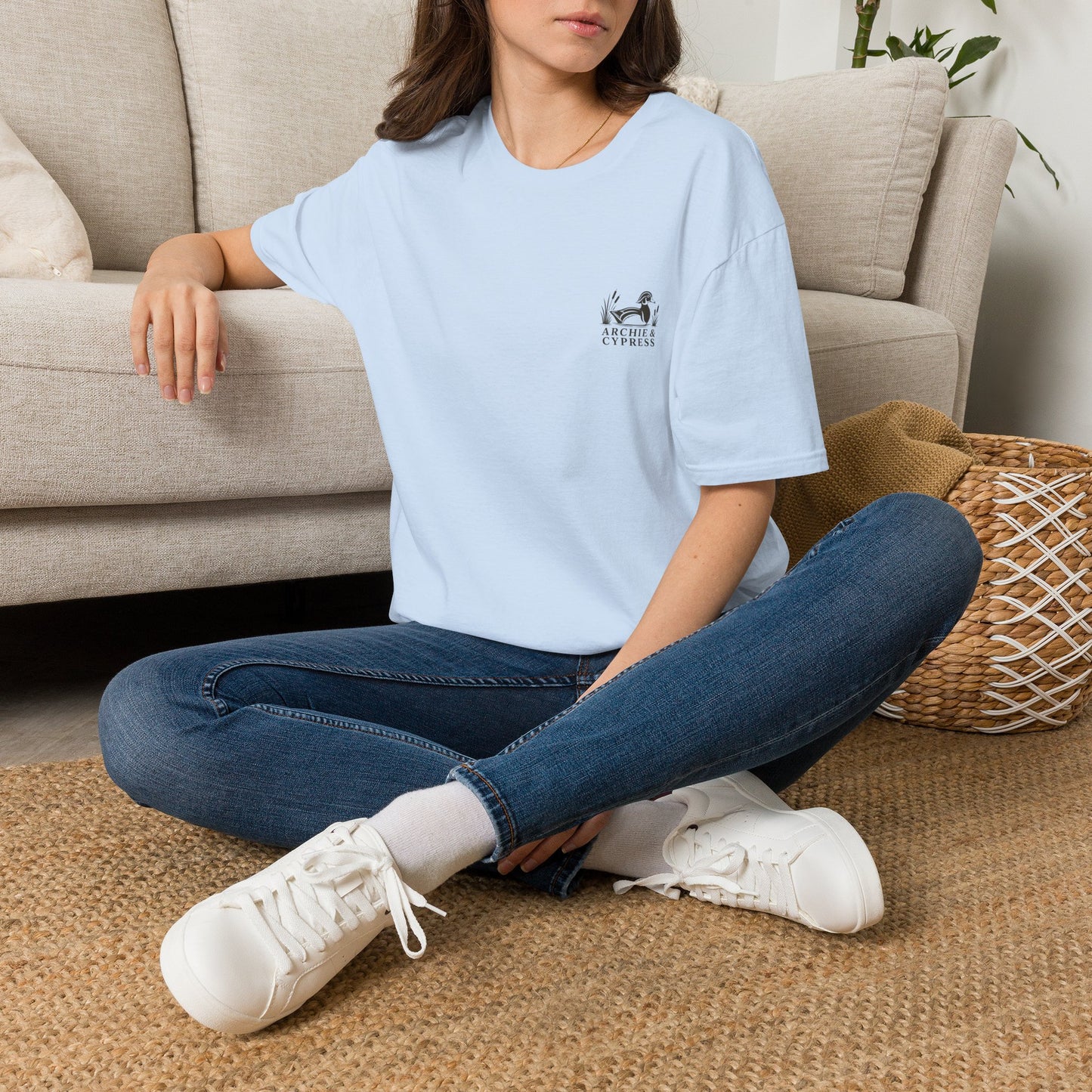 Vintage Springer Spaniel Badge Back | Unisex T-Shirt