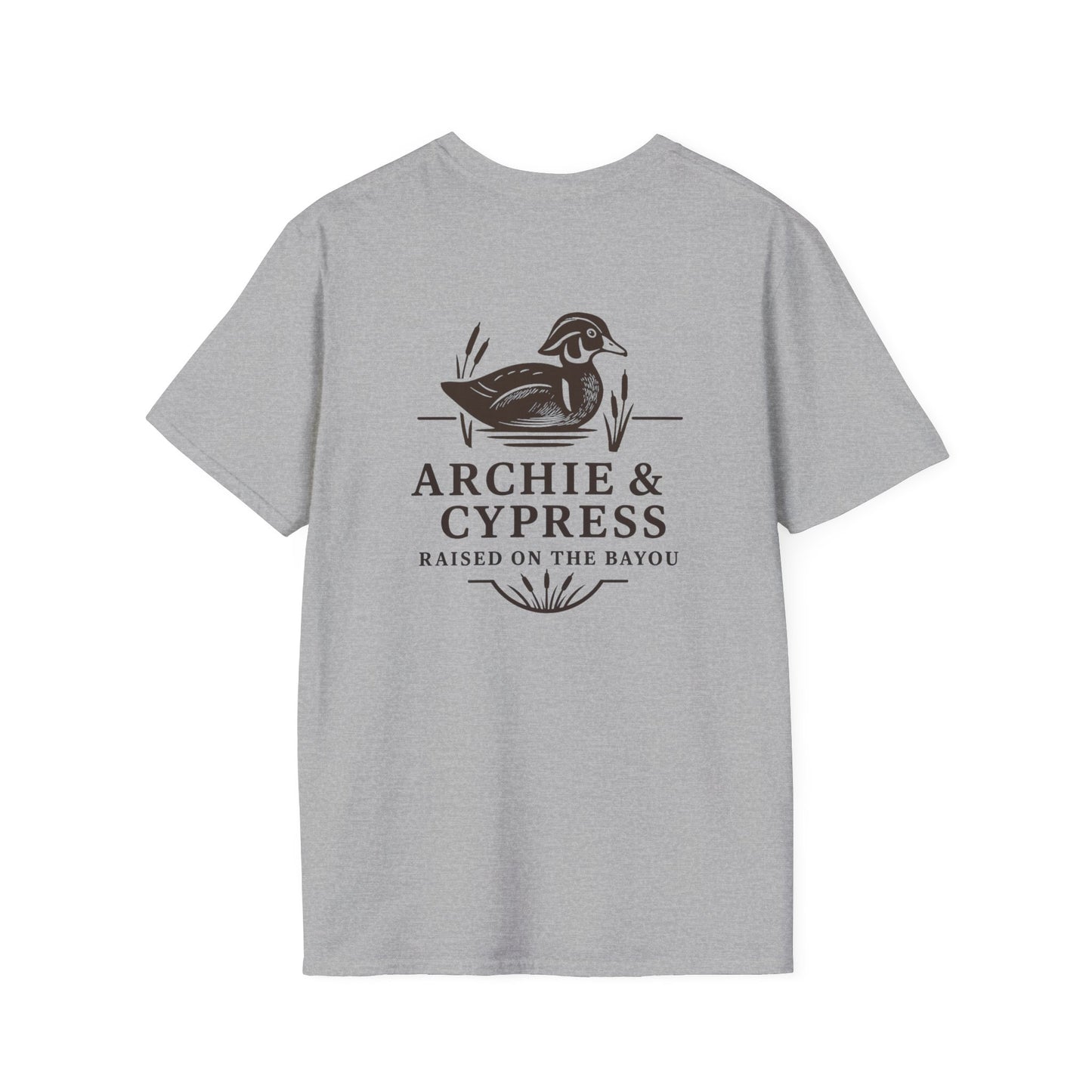 Bayou Duck T-Shirt, Unisex Casual Tee