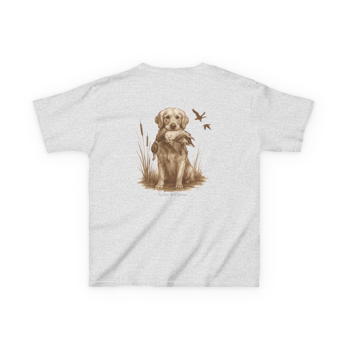 Kid's Tee Retriever & Duck Print