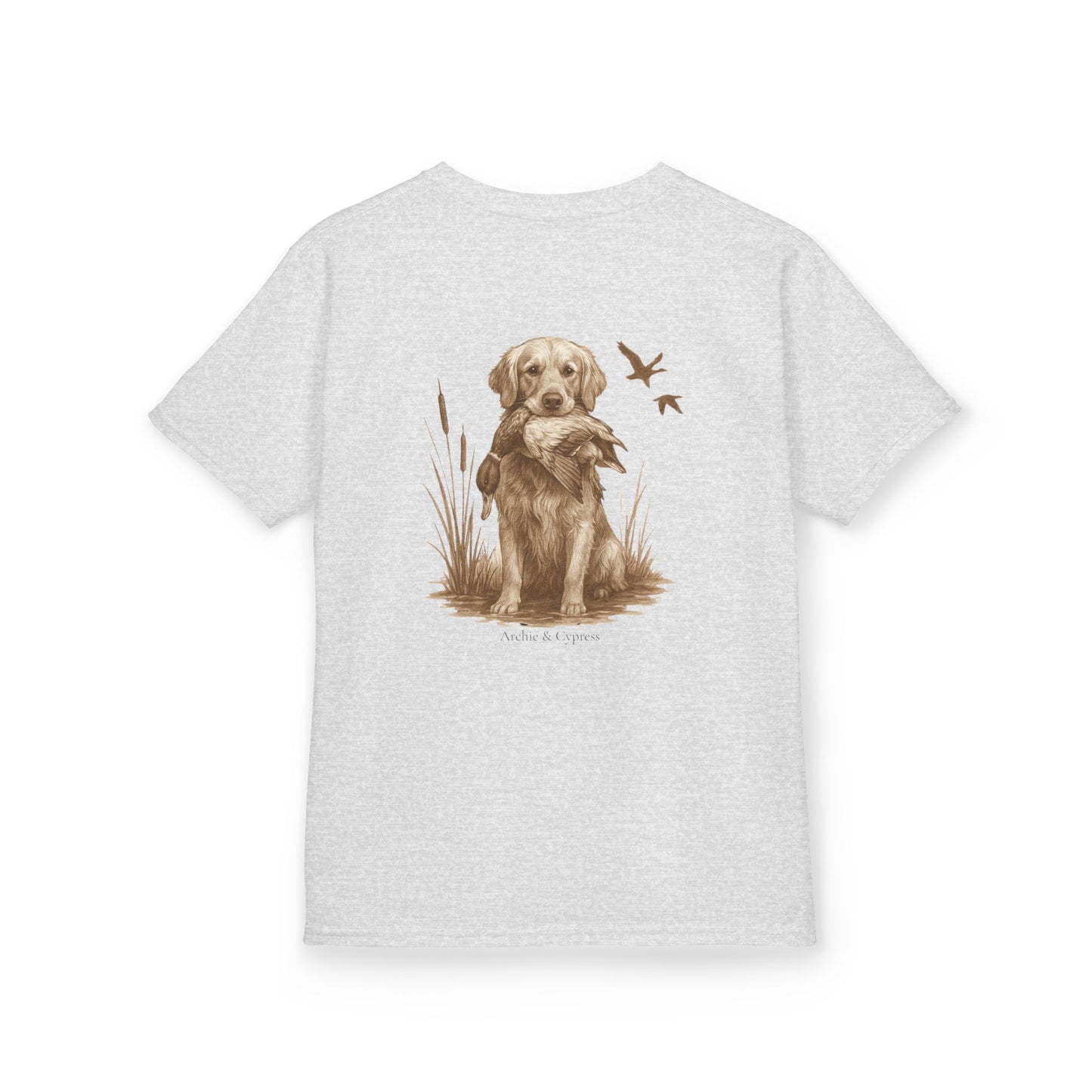 Kid's Tee Retriever & Duck Print