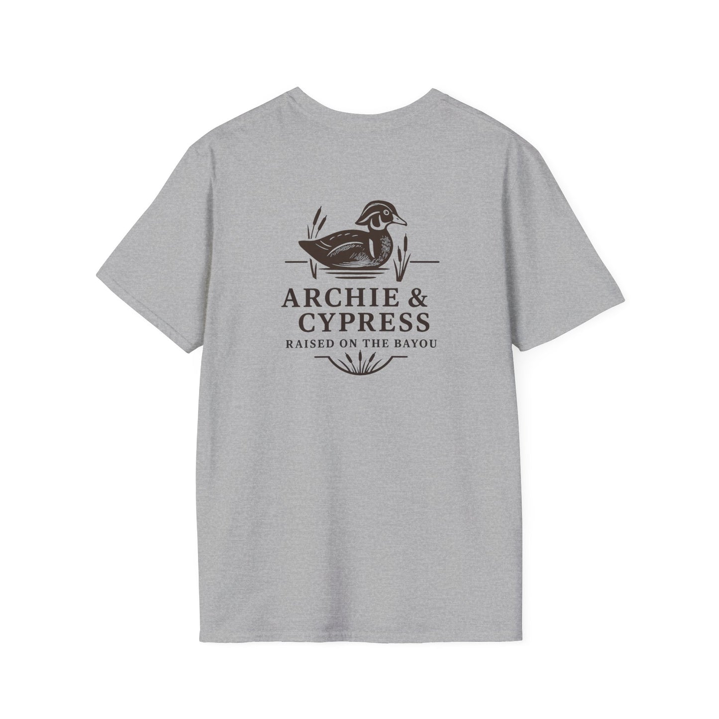 Bayou Duck T-Shirt, Unisex Casual Tee