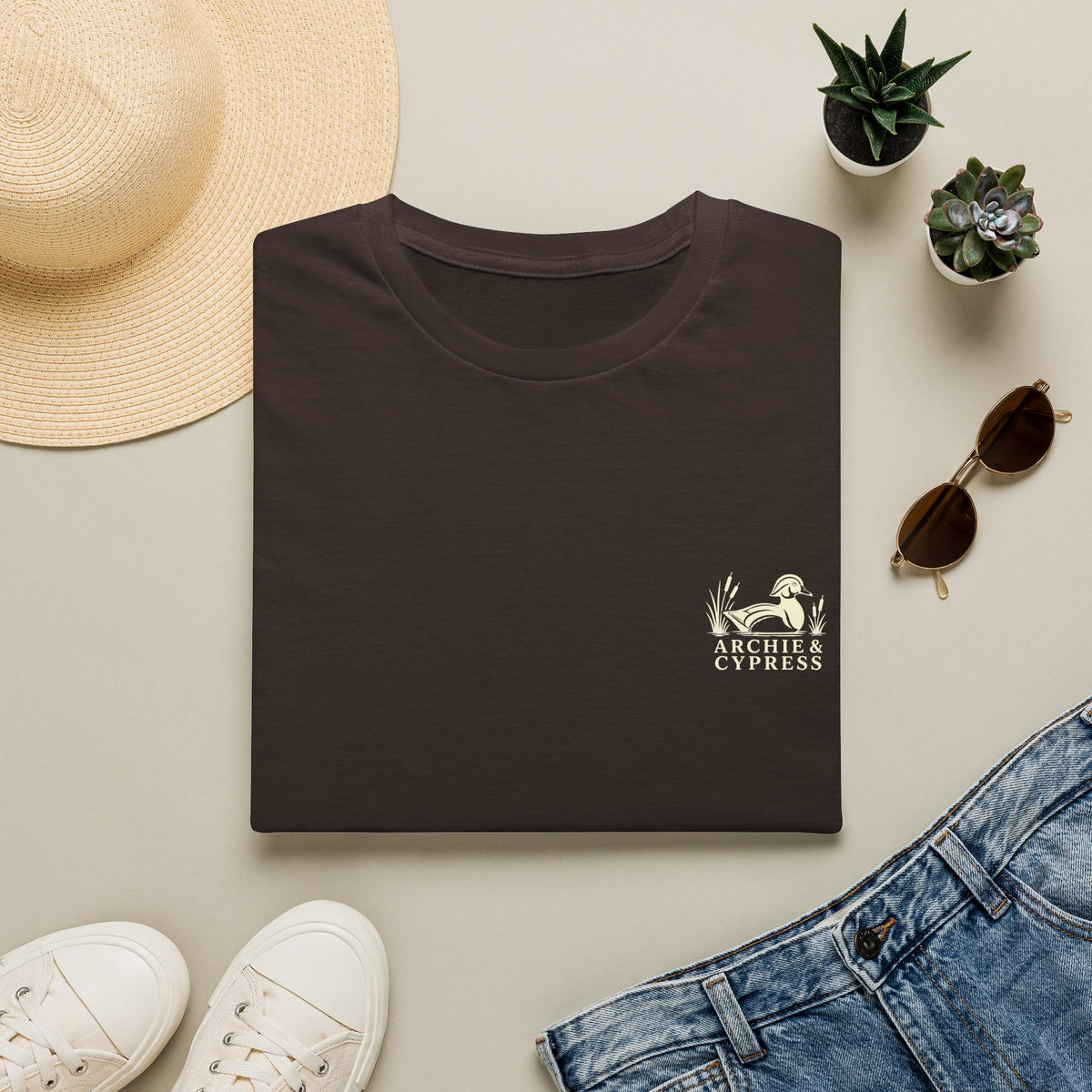 Vintage Springer Spaniel Badge Back | Unisex T-Shirt