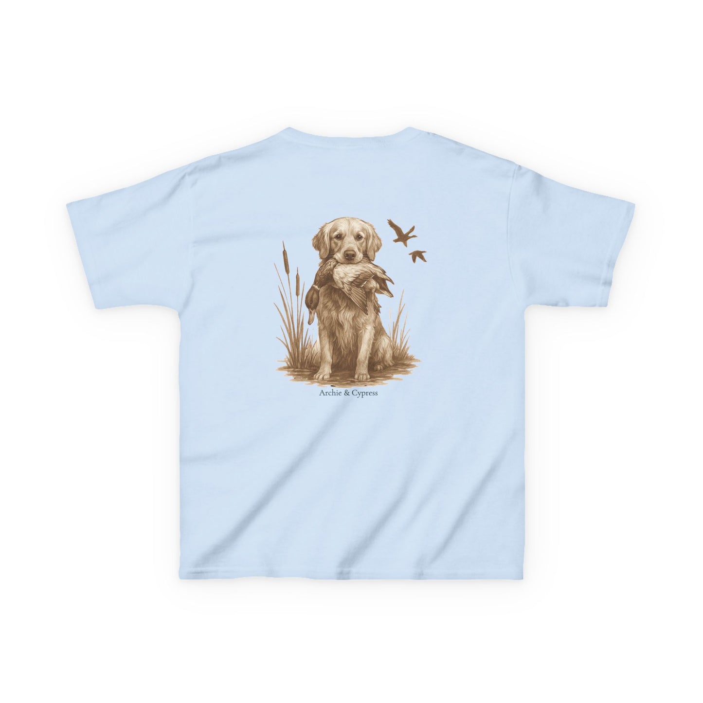 Kid's Tee Retriever & Duck Print