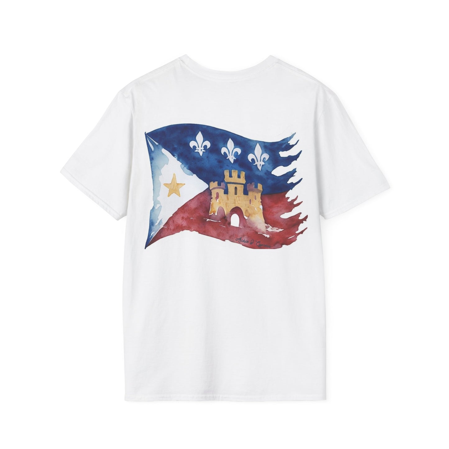 Acadian Flag T-Shirt (Adult)